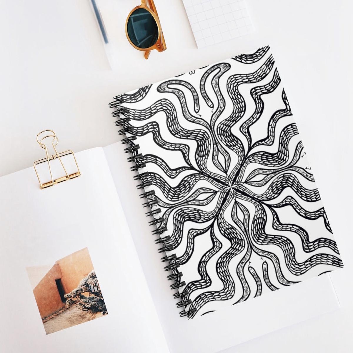 Serpiente Spiral Notebook - Ruled Line