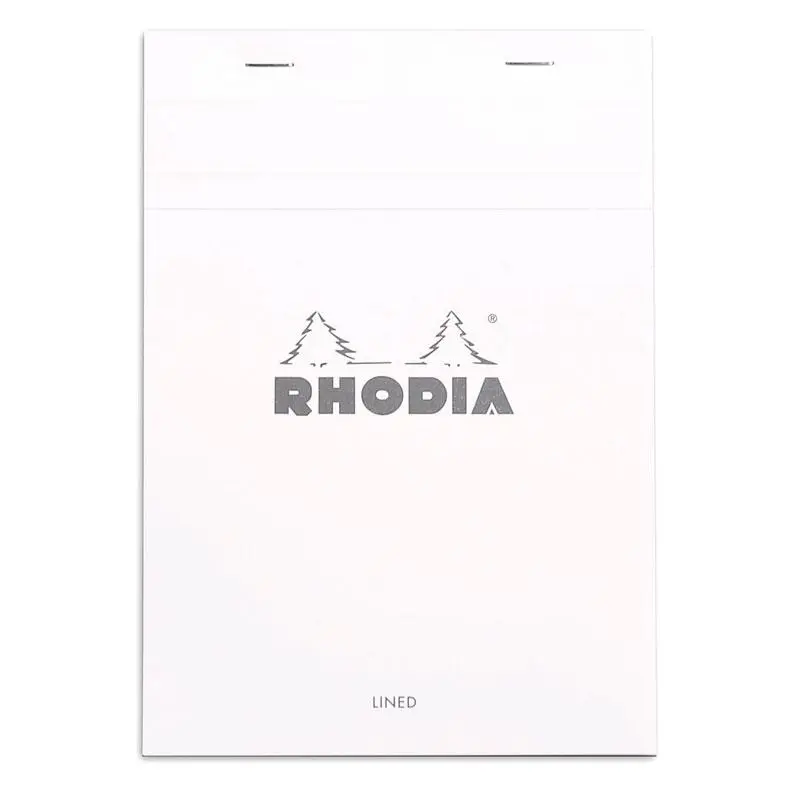 Writing Pad A5 80S Lined Rhodia White