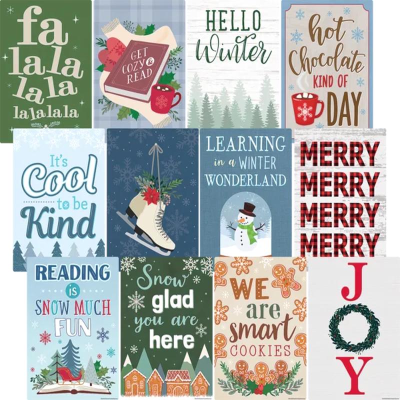 WINTER SMALL POSTER 12 PACK