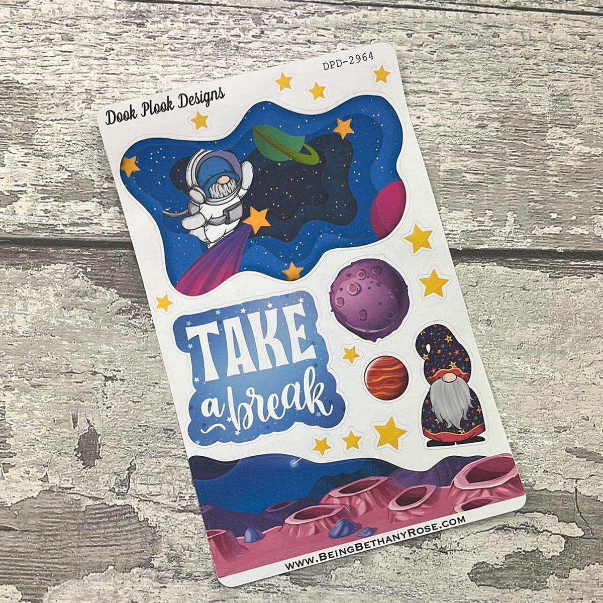 Out of this world - Kallie -  Journal planner stickers (DPD2964)