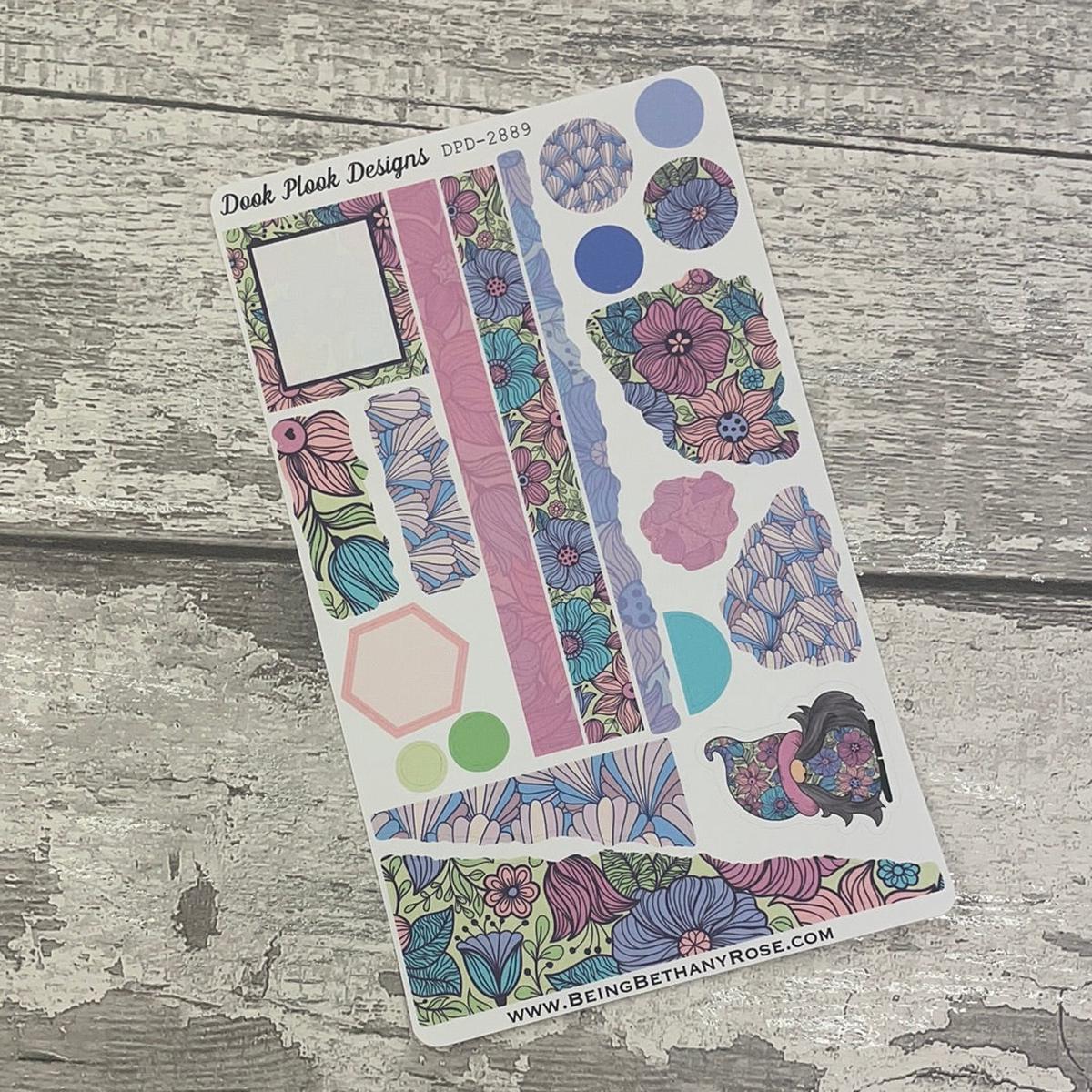 Zoey Journal planner stickers (DPD2889)