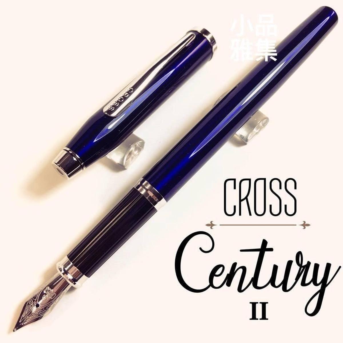 CROSS CENTURY II blue silver Fountain Pen