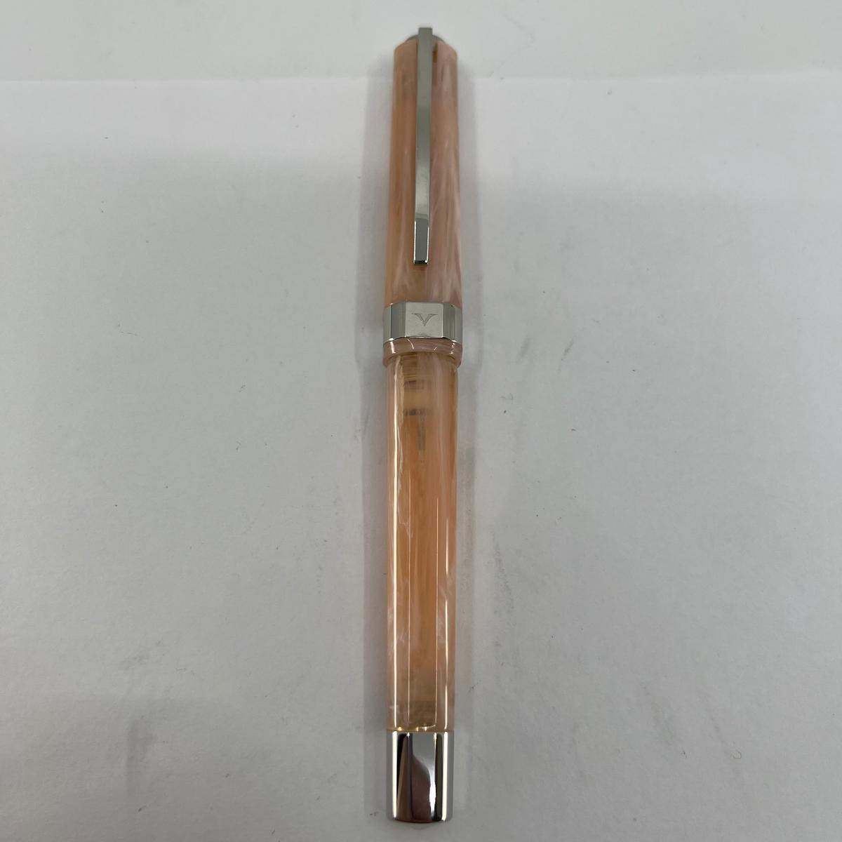 Visconti Opera Demo Carousel Swirl Pink Blush Fountain Pen - Flexible Medium 18kt Gold Nib