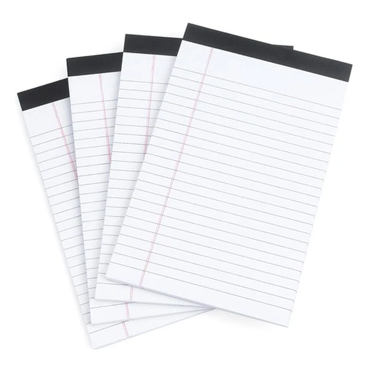 ZZTX Legal Pads Note 5 x 8 Inch Lined Writing Pads, 50 8.5
