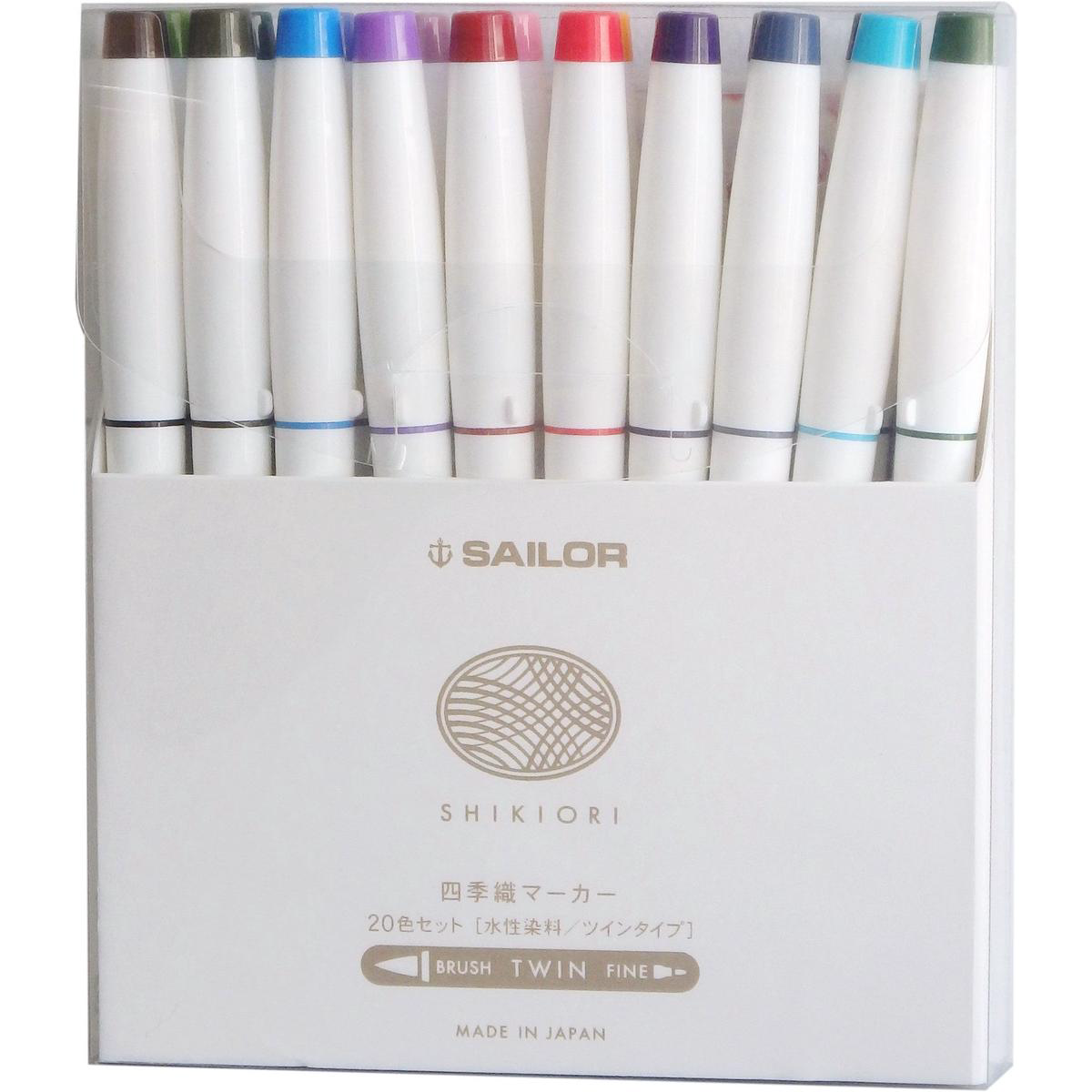 Sailor Shikiori Markers 8211 20 Piece Set
