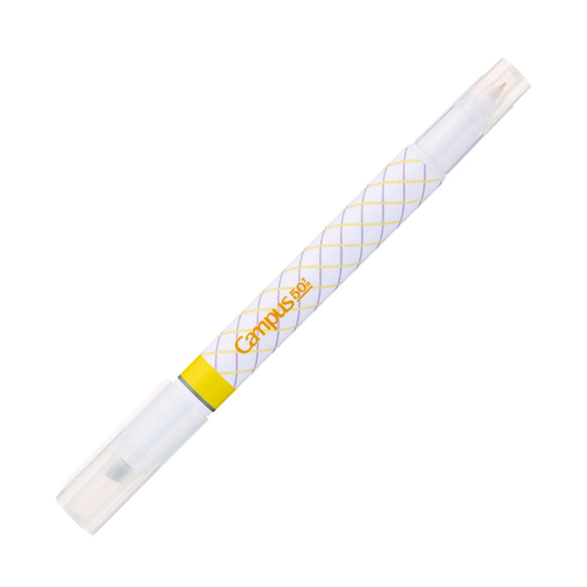KOKUYO Campus 50th Anniversary Two Way Color Marker 8211 Yellow (Limited Edition)