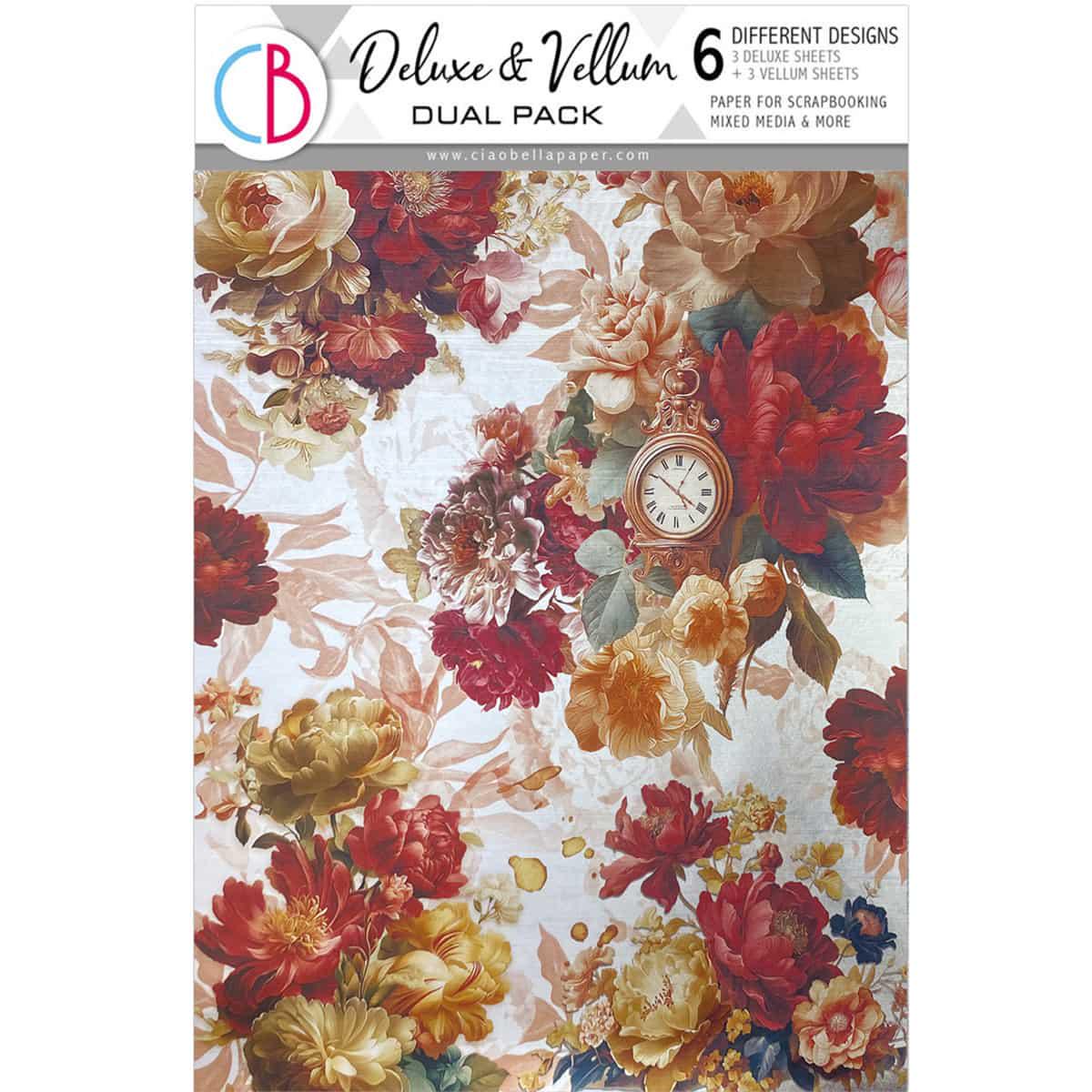 Deluxe & Vellum Dual pack A4 - 6-pack Book lovers