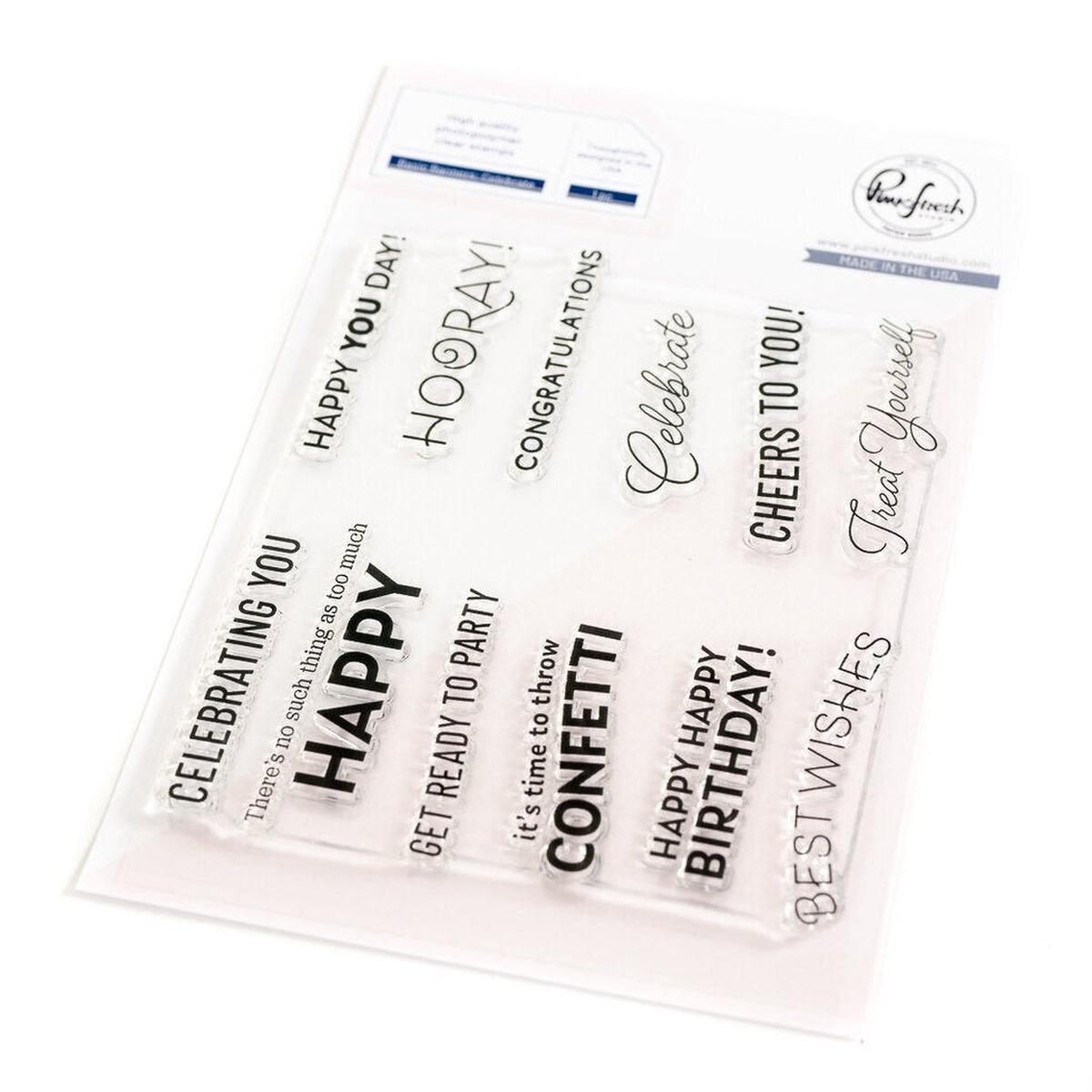 Basic Banners: Celebrate Stamp Set