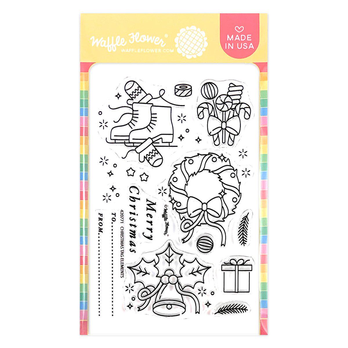 Christmas Tag Elements Stamp Set