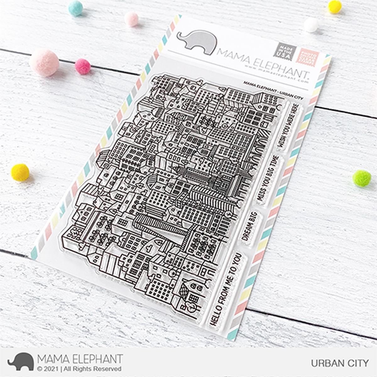 Urban City Stamp Set