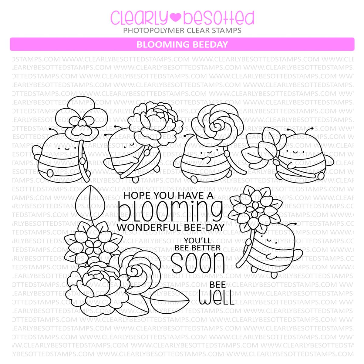 Blooming BeeDay Stamp Set