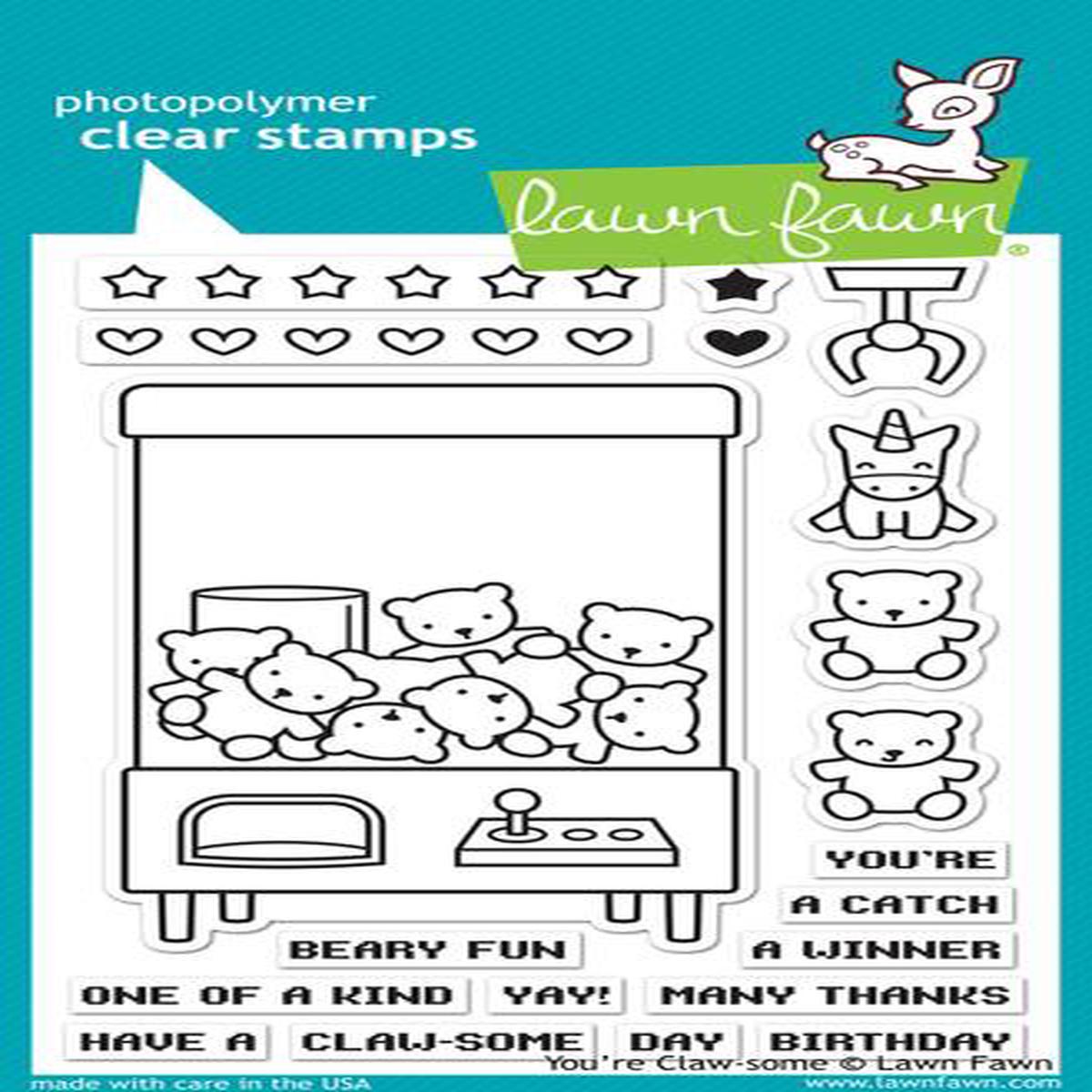 You're Claw-Some Stamp Set
