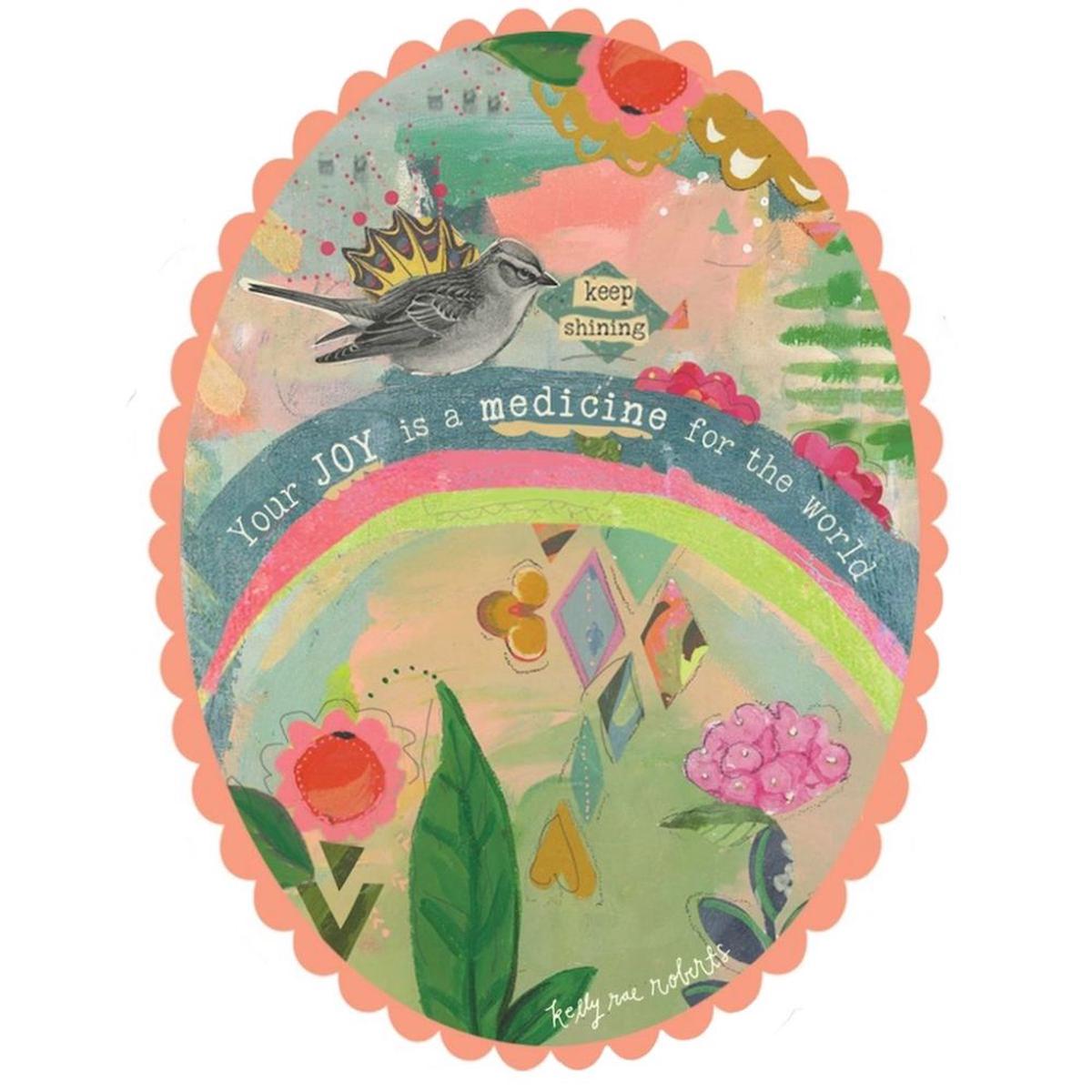 Your Joy Is A Medicine Vinyl Sticker