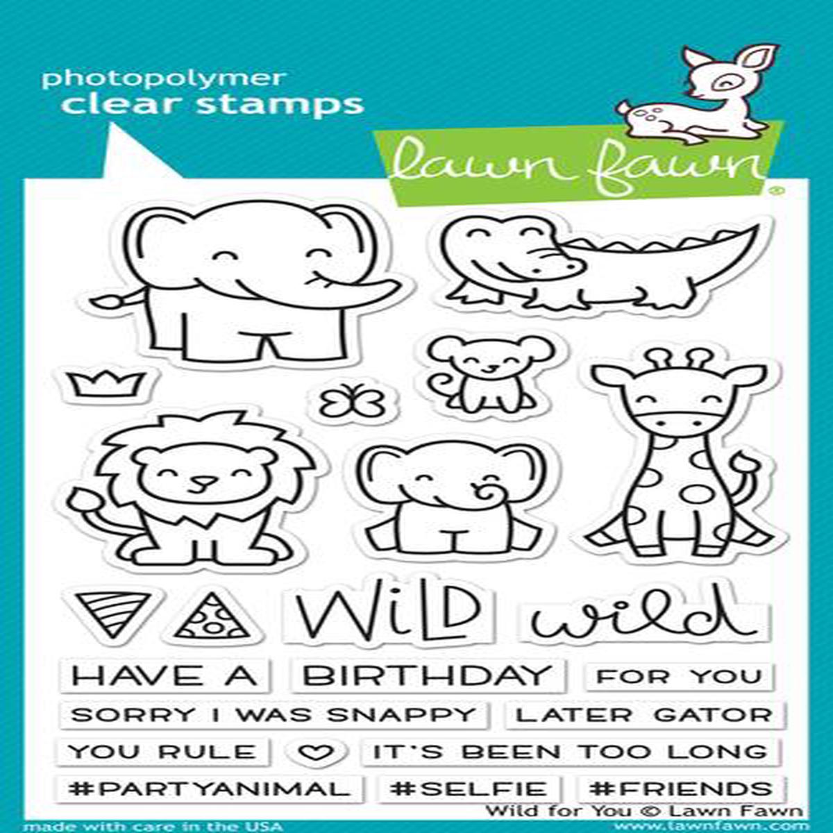 Wild for You Stamp Set