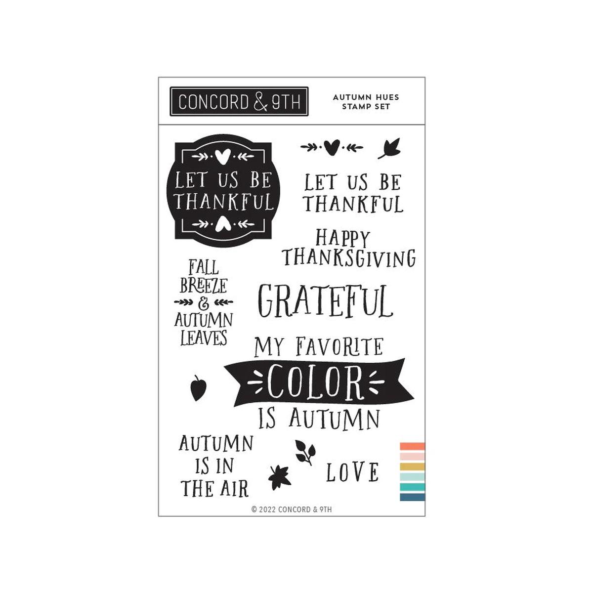 Autumn Hues Stamp Set