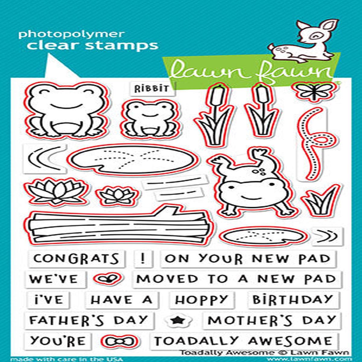 Toadally Awesome Stamp Set