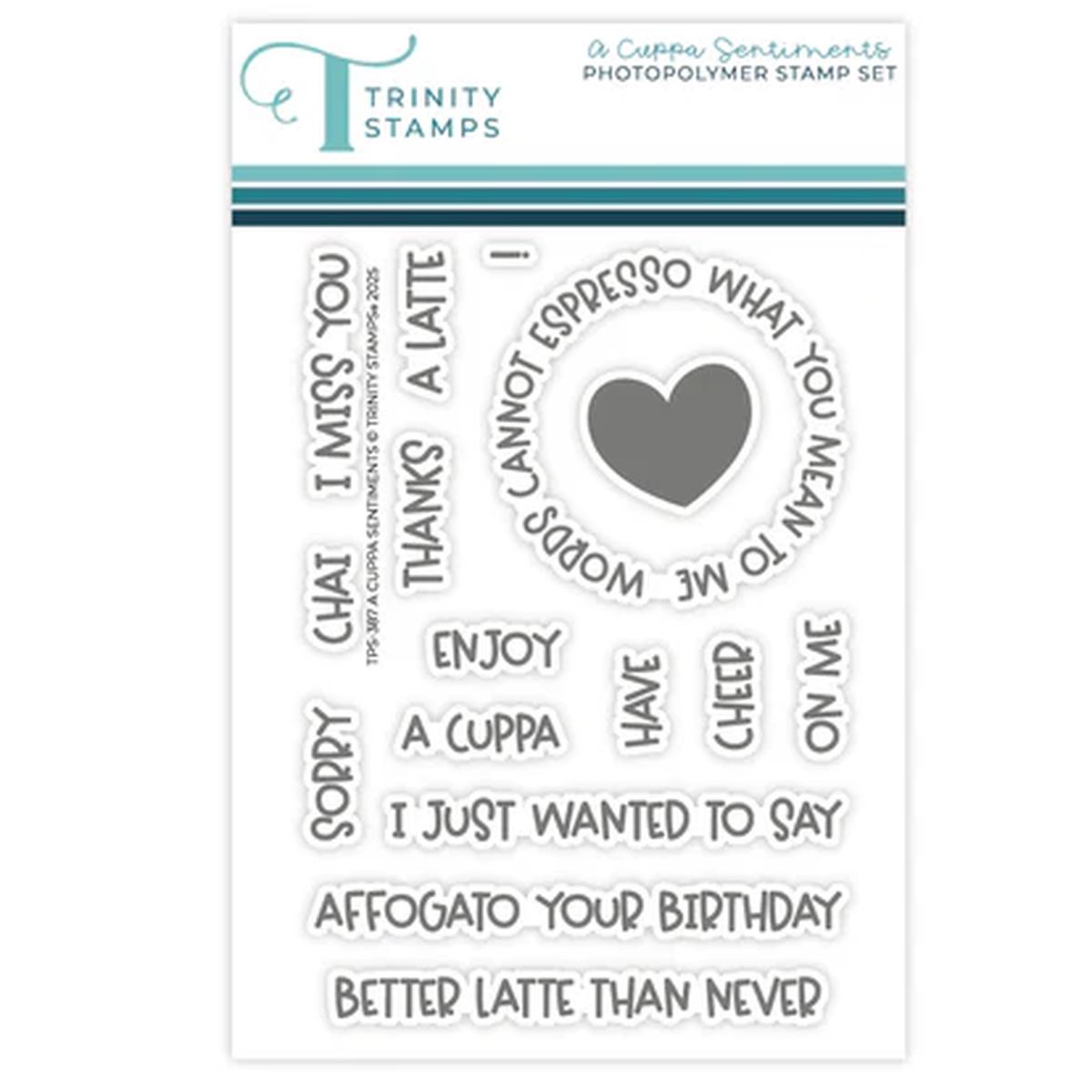 A Cuppa Sentiments Stamp Set