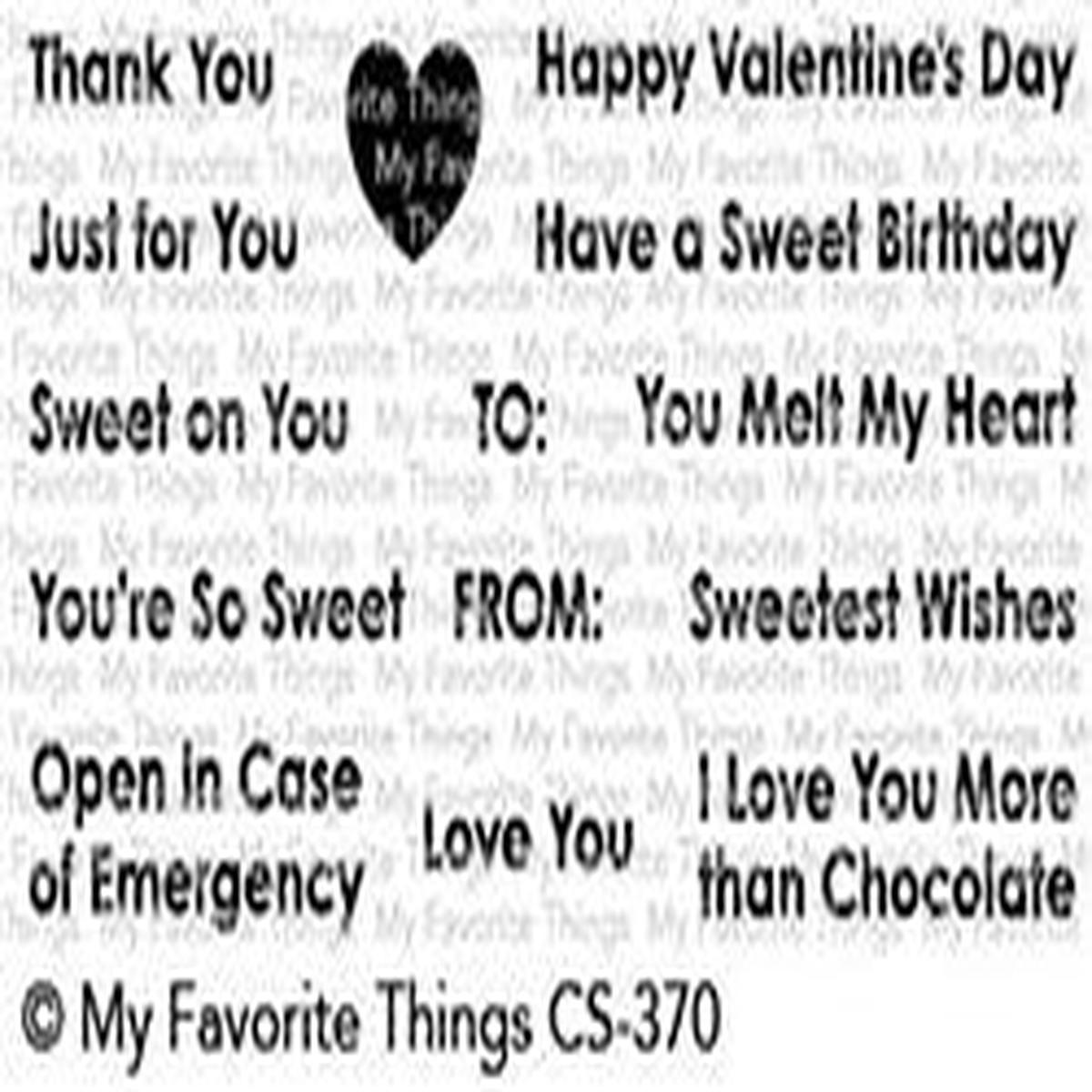 Sweet Celebrations Stamp Set