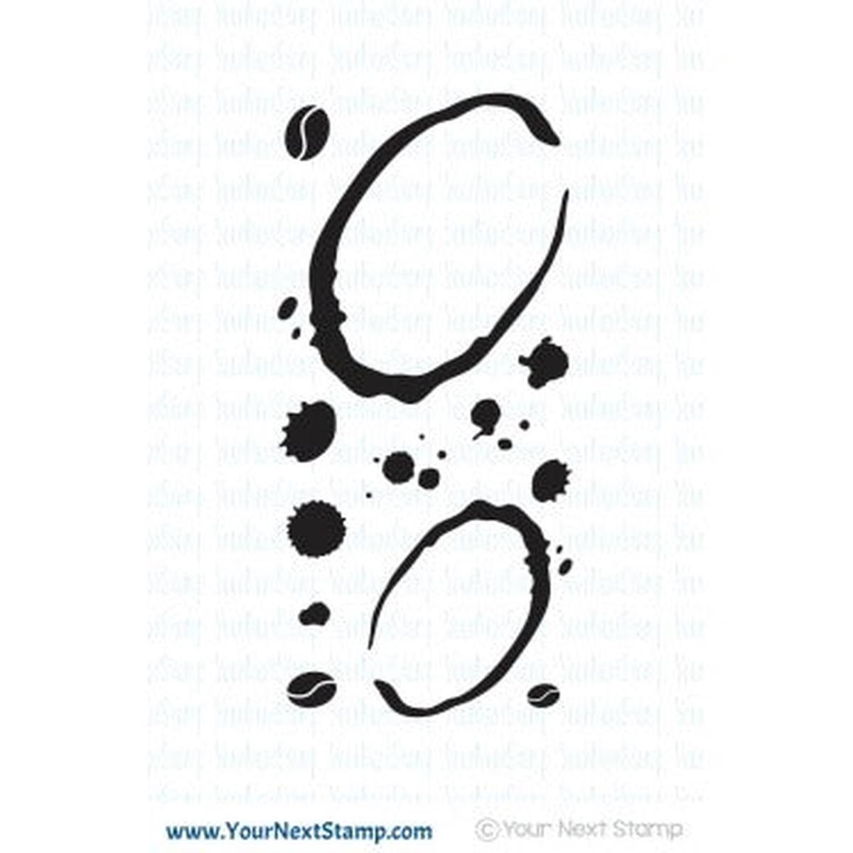 Coffee Rings Stamp Set