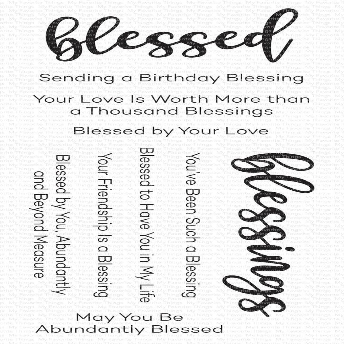 Blessings Stamp Set
