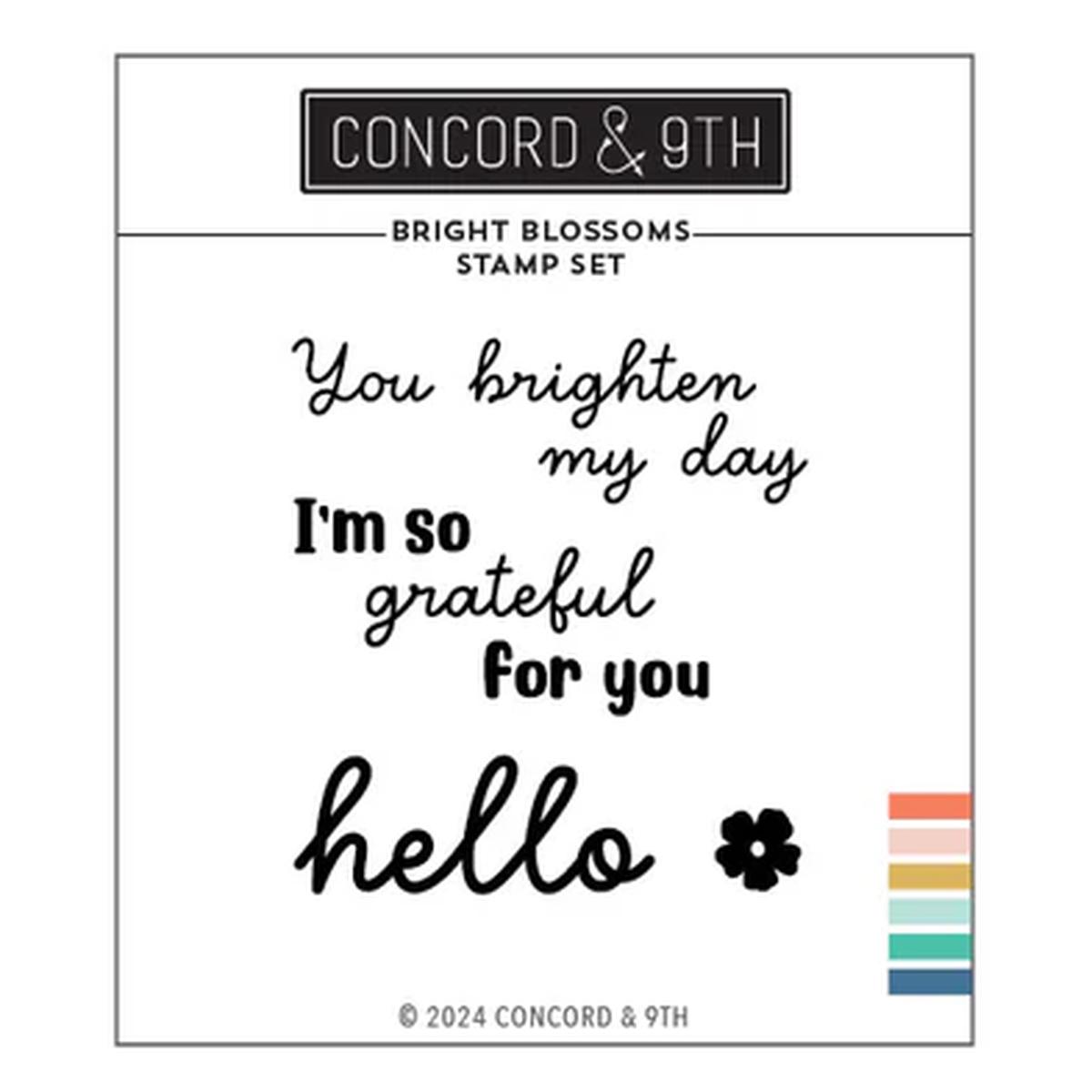 Bright Blossoms Stamp Set