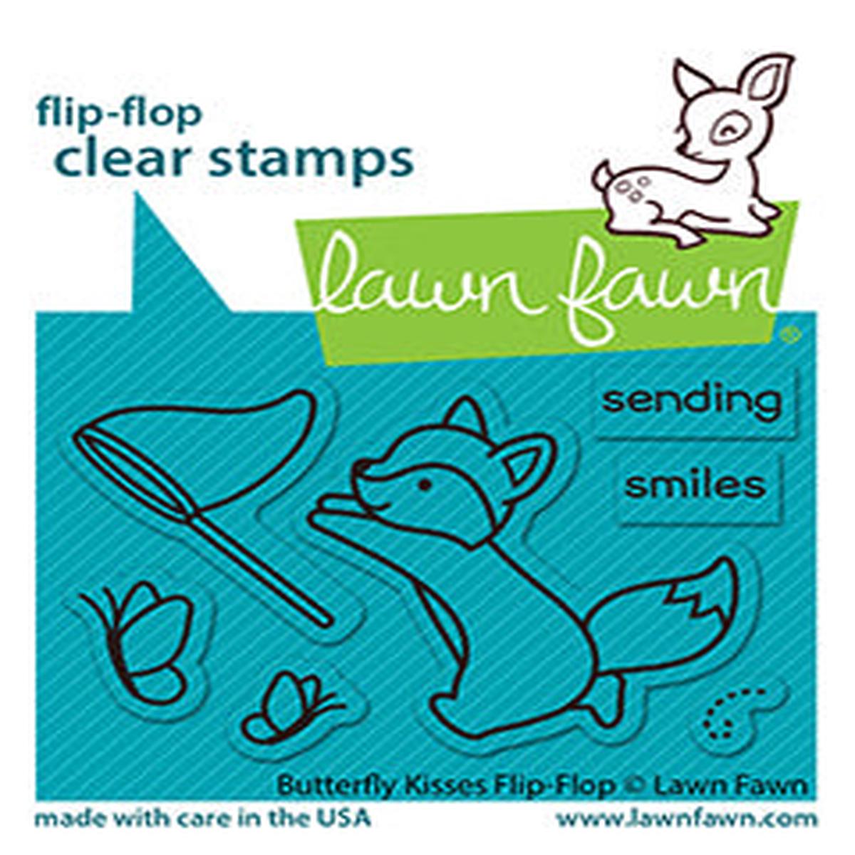 Butterfly Kisses Flip-Flop Stamp Set