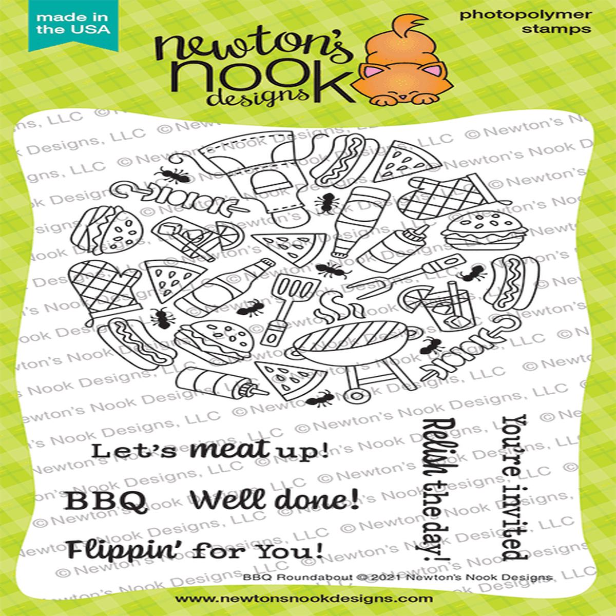 BBQ Roundabout Stamp Set