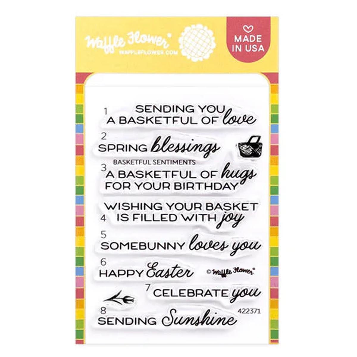 Basketful Sentiments Stamp Set