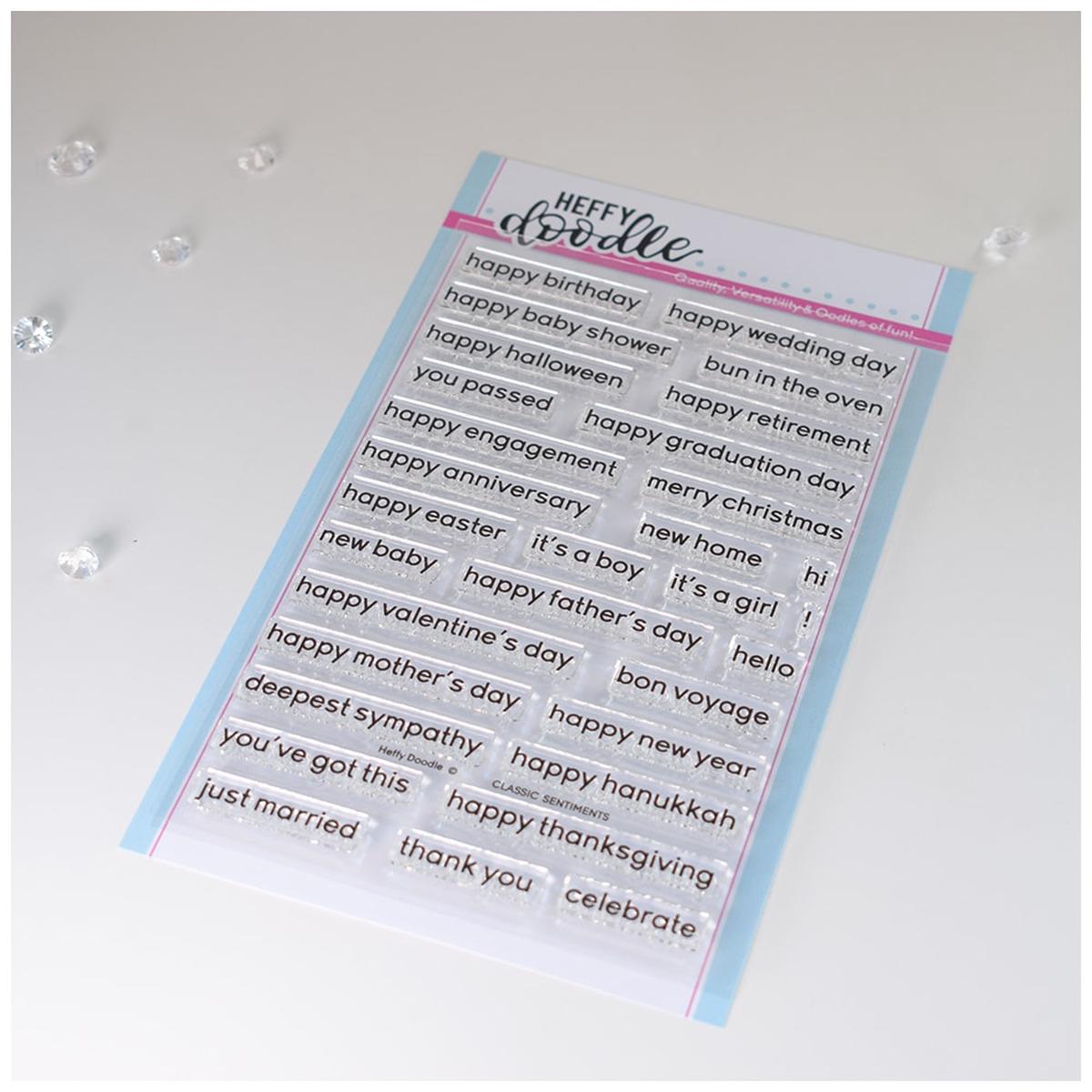 Classic Sentiments Stamp Set