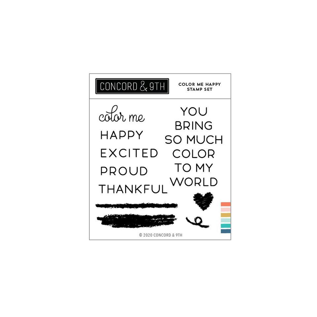 Color Me Happy Stamp Set
