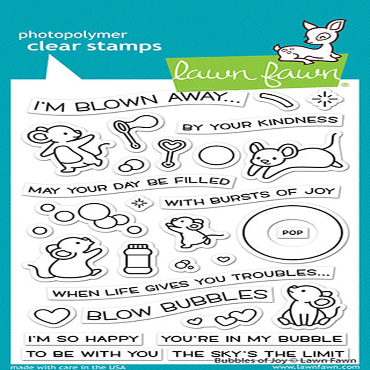 Bubbles Of Joy Stamp Set
