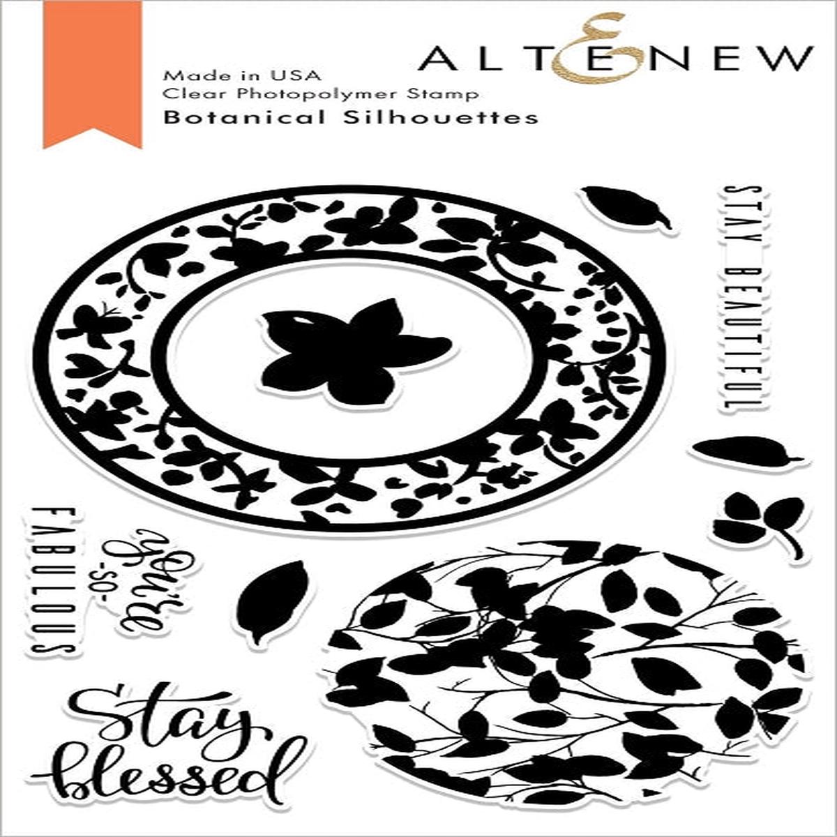 Botanical Silhouettes Stamp Set