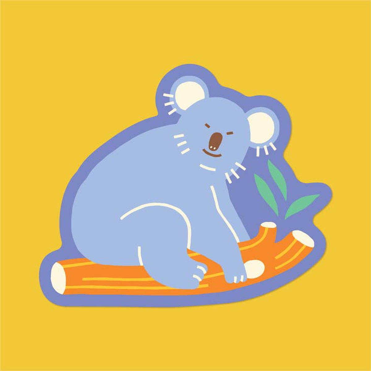 Koala Vinyl Sticker