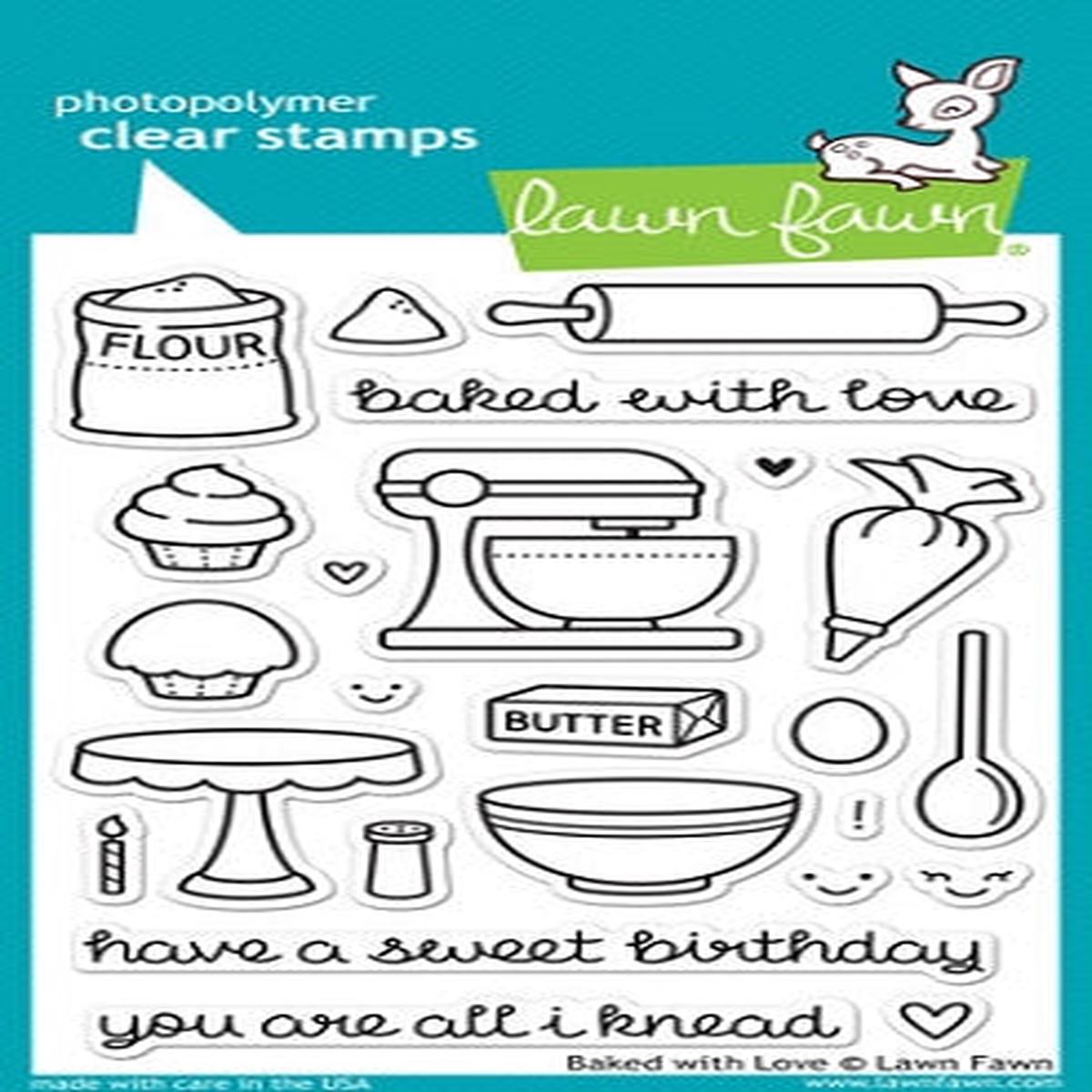 Baked with Love Stamp Set