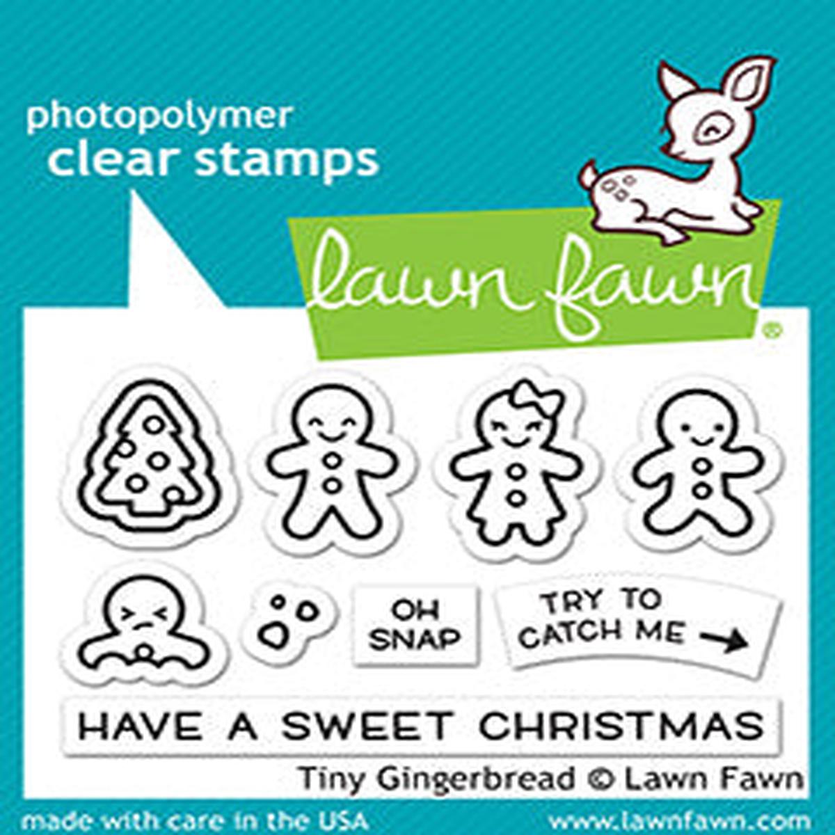 Tiny Gingerbread Stamp Set