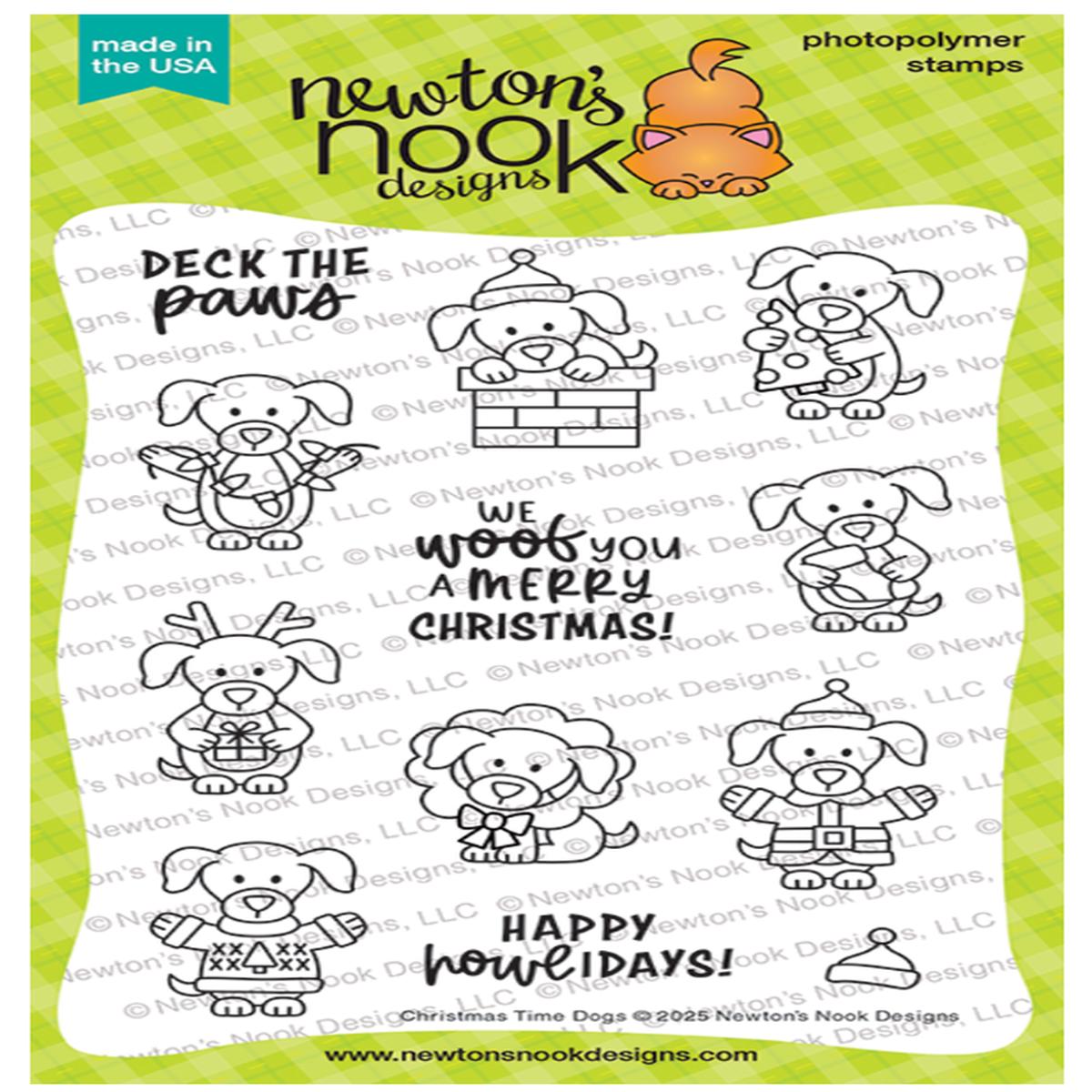 Christmas Time Dogs Stamp Set