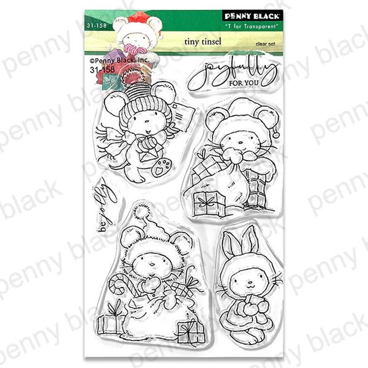 Tiny Tinsel Stamp Set