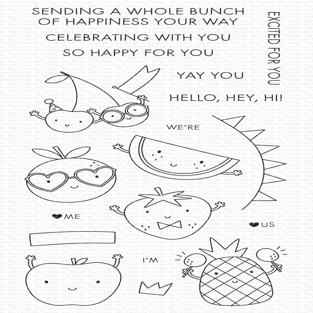 Bunch of Happiness Stamp Set