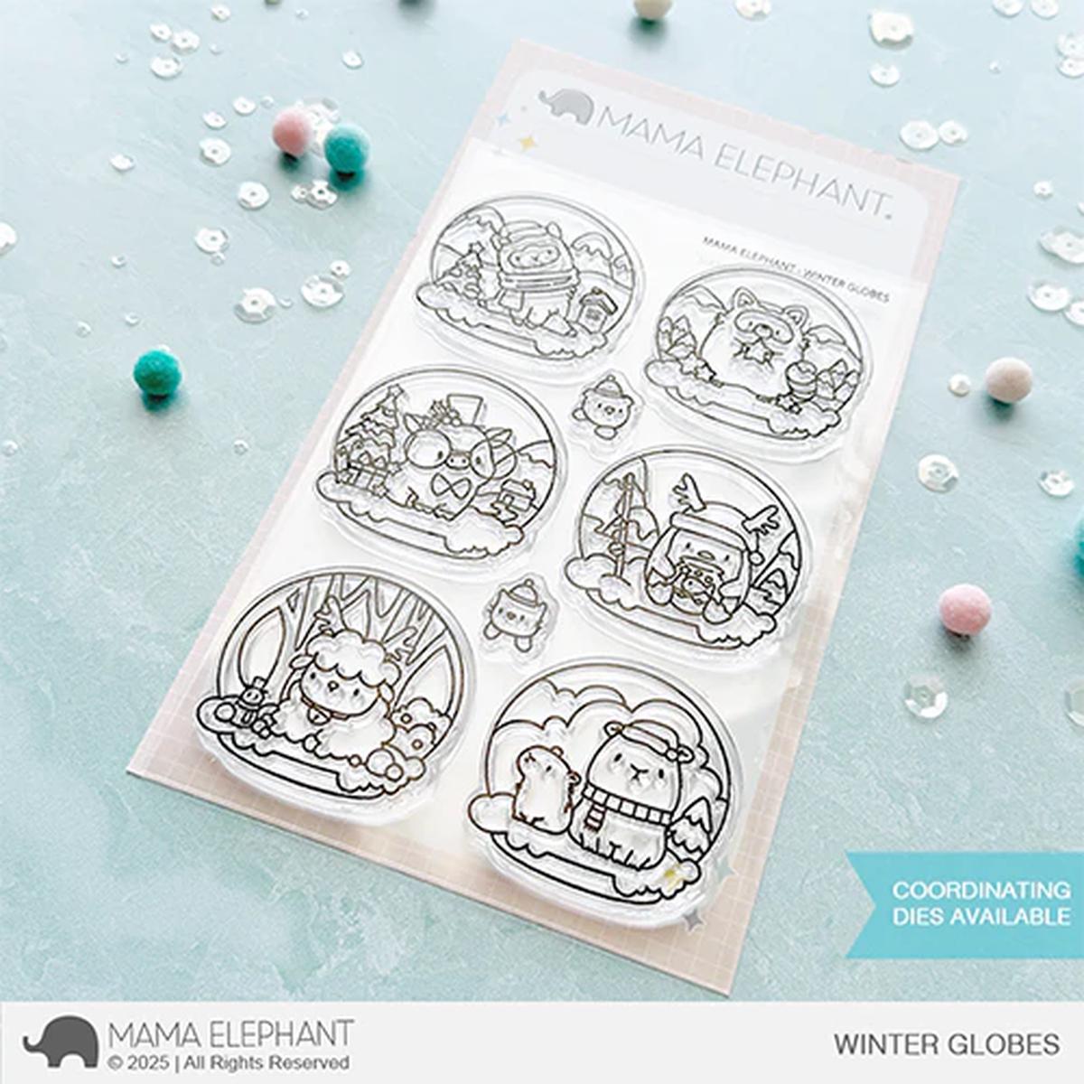 Winter Globes Stamp Set