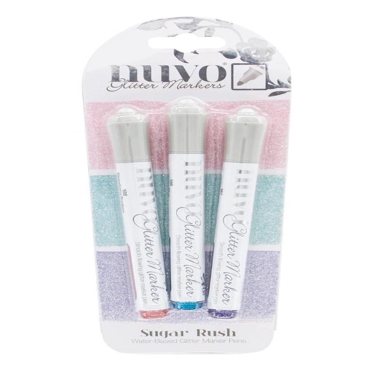 Nuvo Glitter Markers Sugar Rush