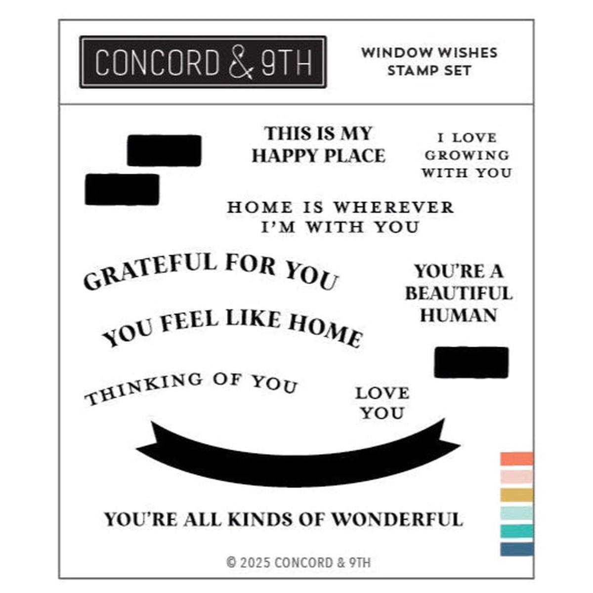 Window Wishes Stamp Set