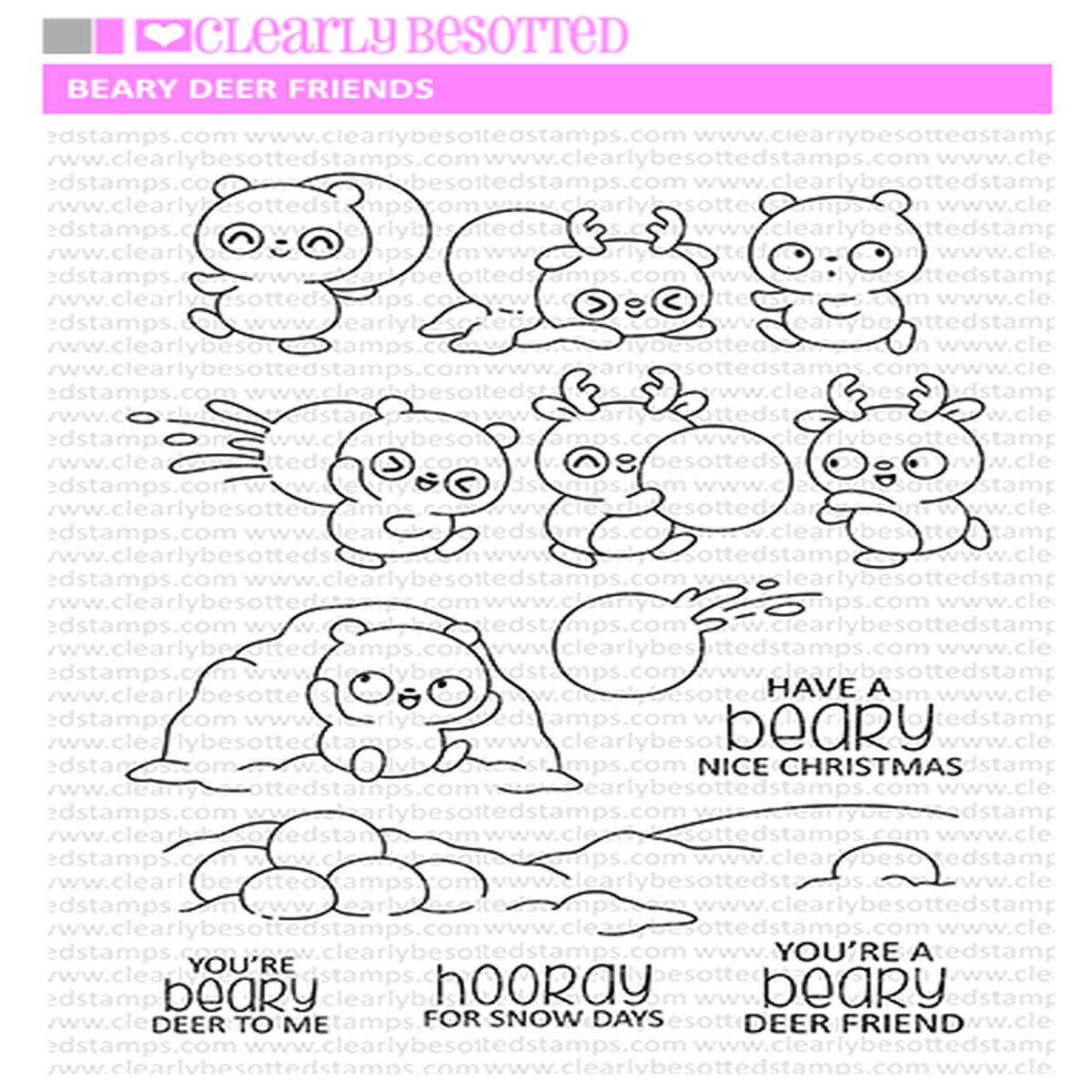 Beary Deer Friends Stamp Set