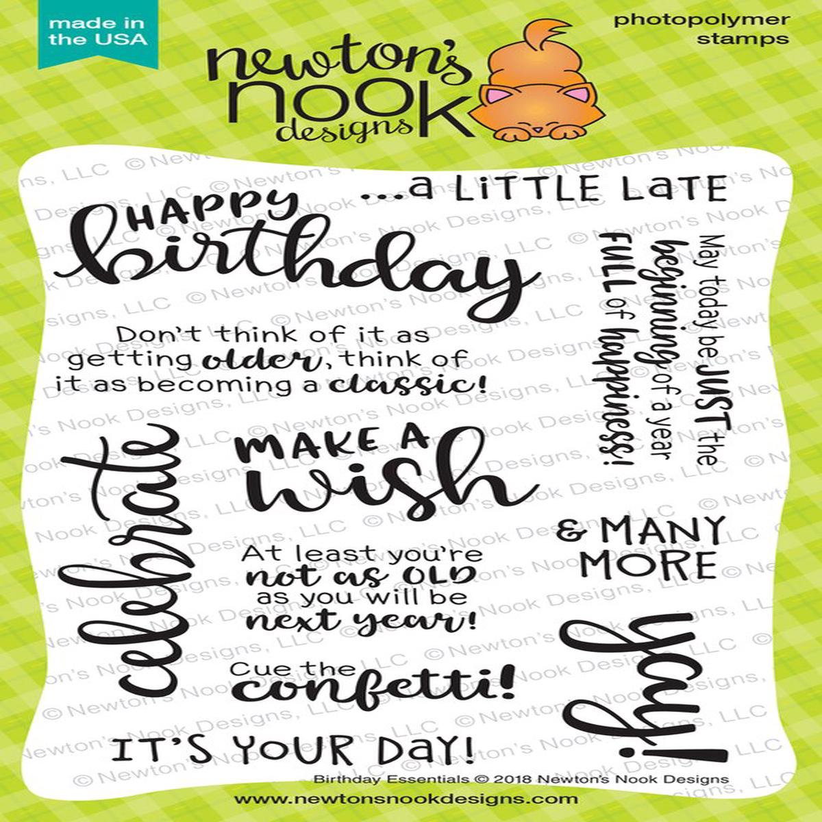 Birthday Essentials Stamp Set