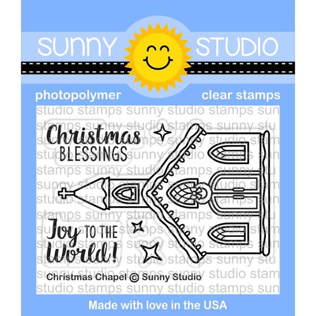 Christmas Chapel Stamp Set