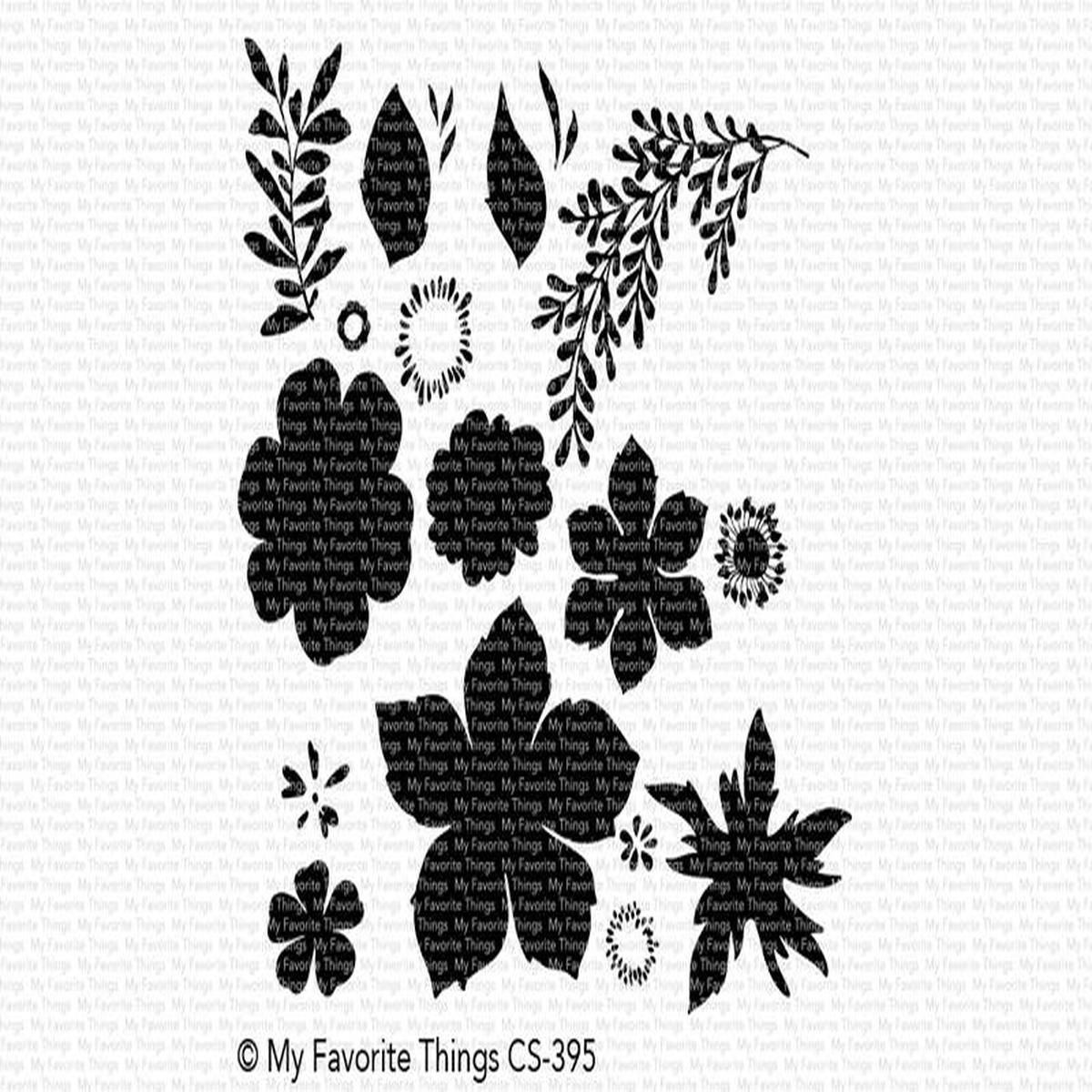 Tropical Flowers Stamp Set