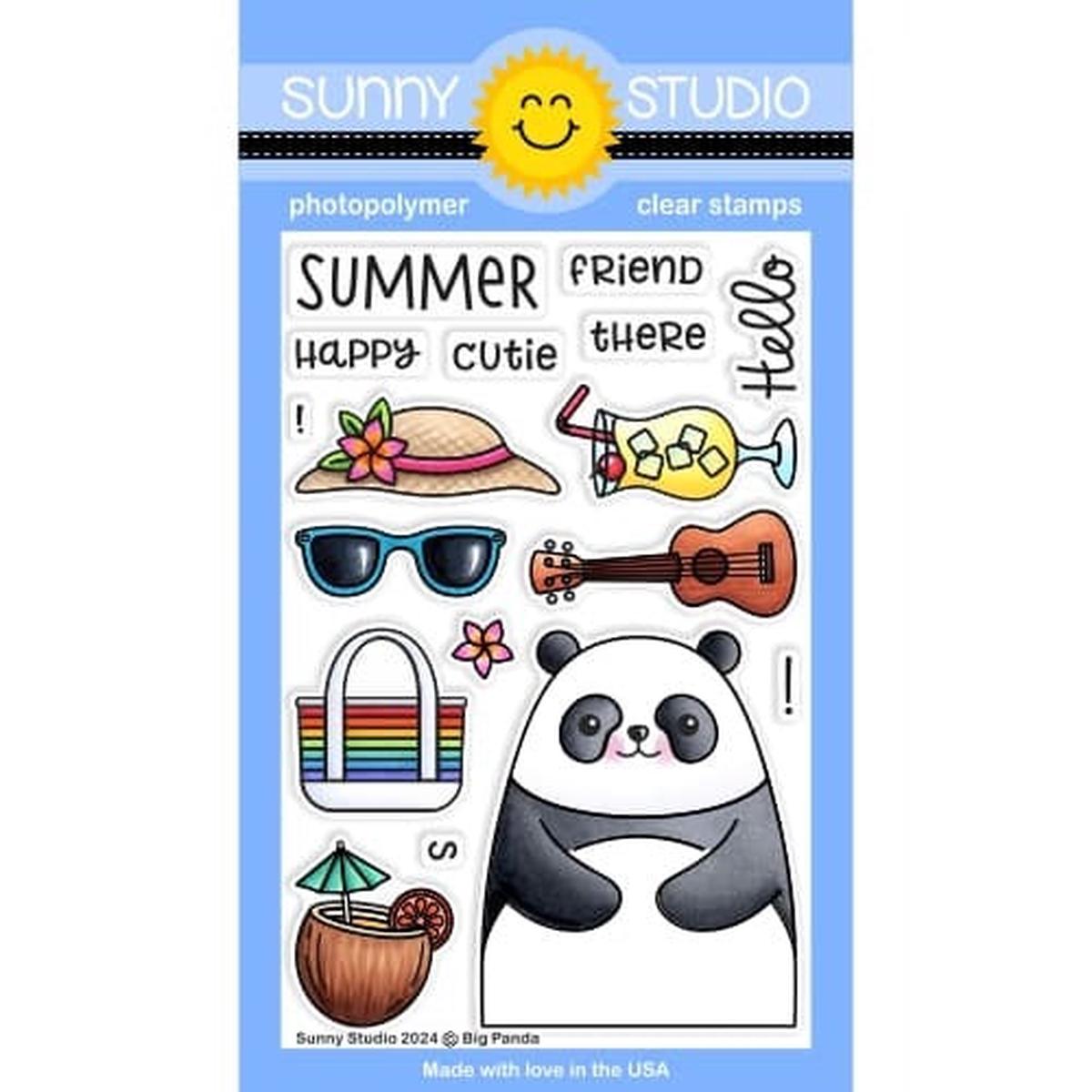 Big Panda Stamp Set