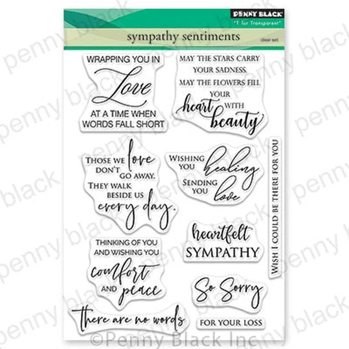 Sympathy Sentiments Stamp Set