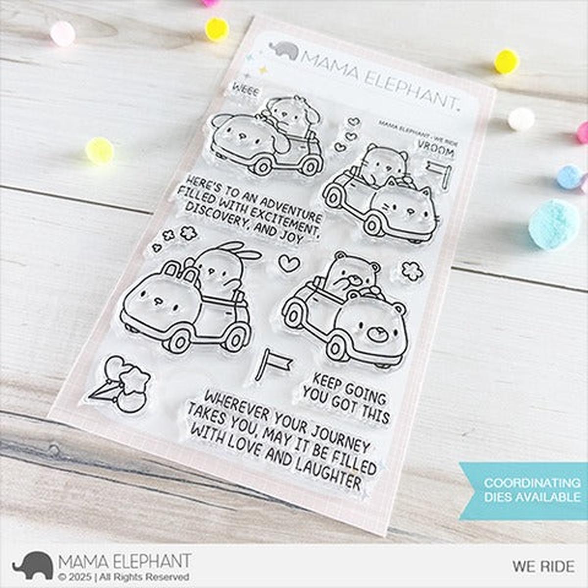 We Ride Stamp Set