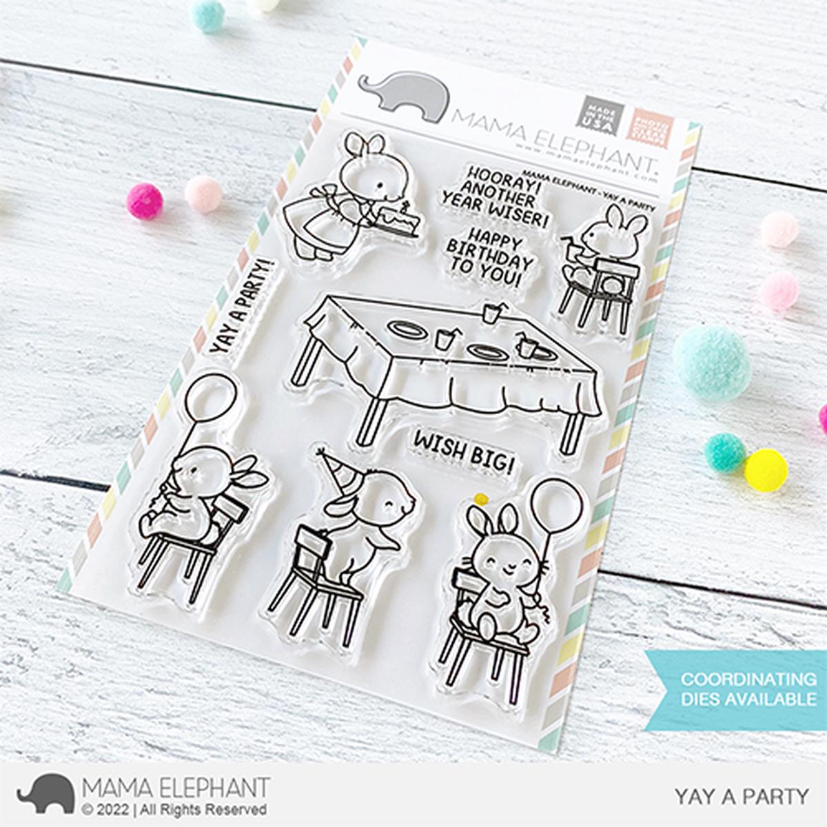 Yay A Party Stamp Set