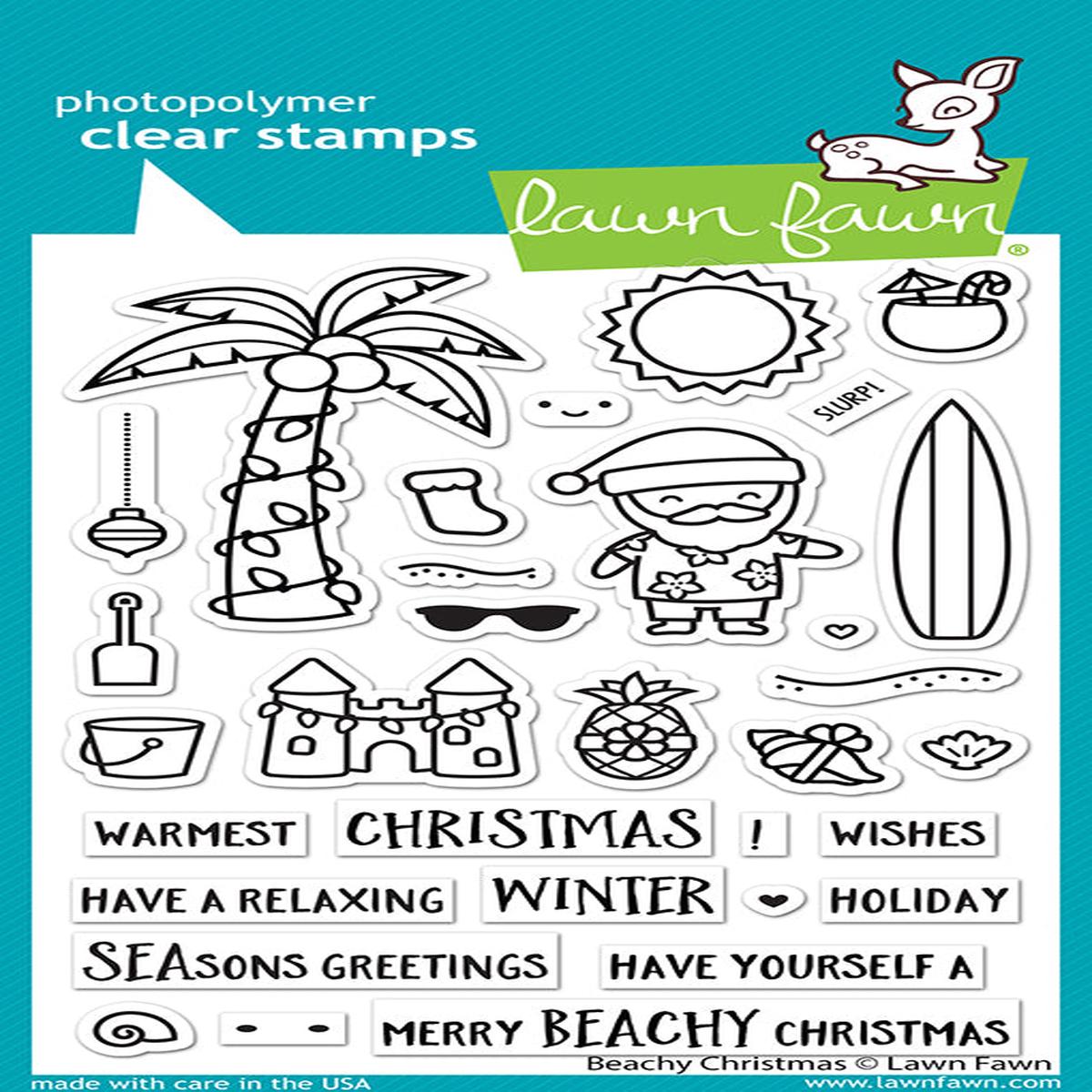 Beachy Christmas Stamp Set